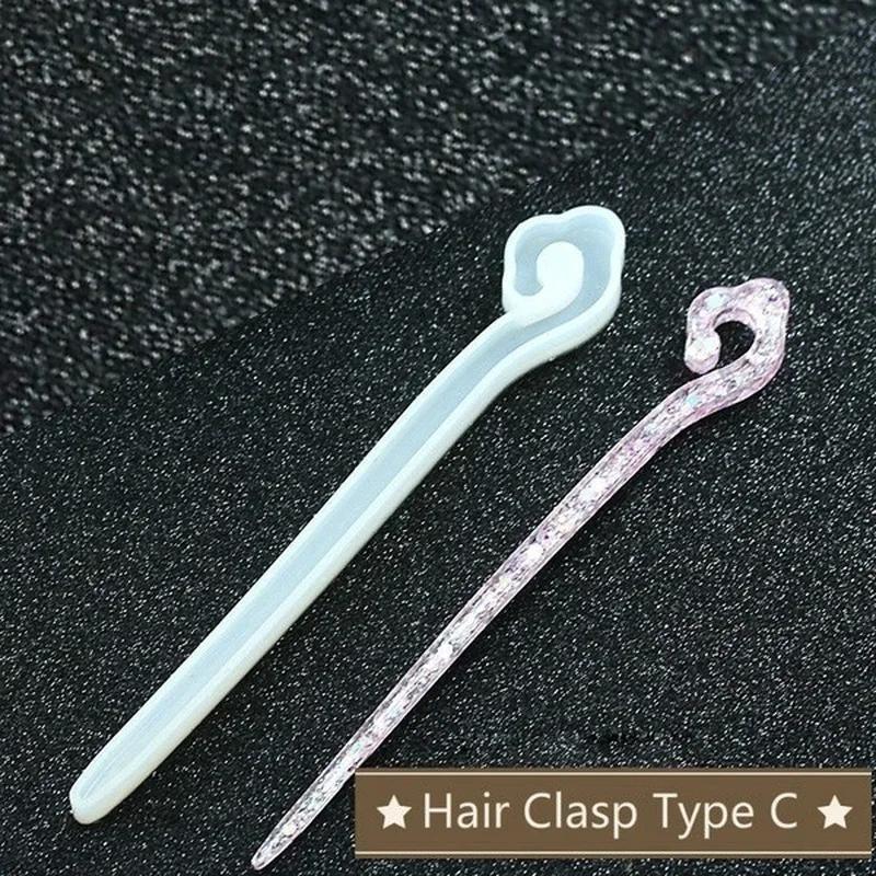 New Transparent Hairpin Silico - Resin Craft Material 评论和价格