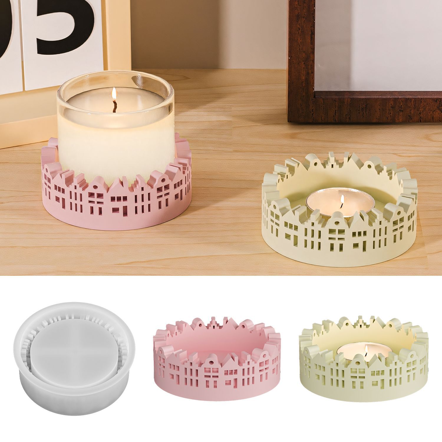 Hollow House Mold Flexible Res - Resin Craft Workshop 评论和价格