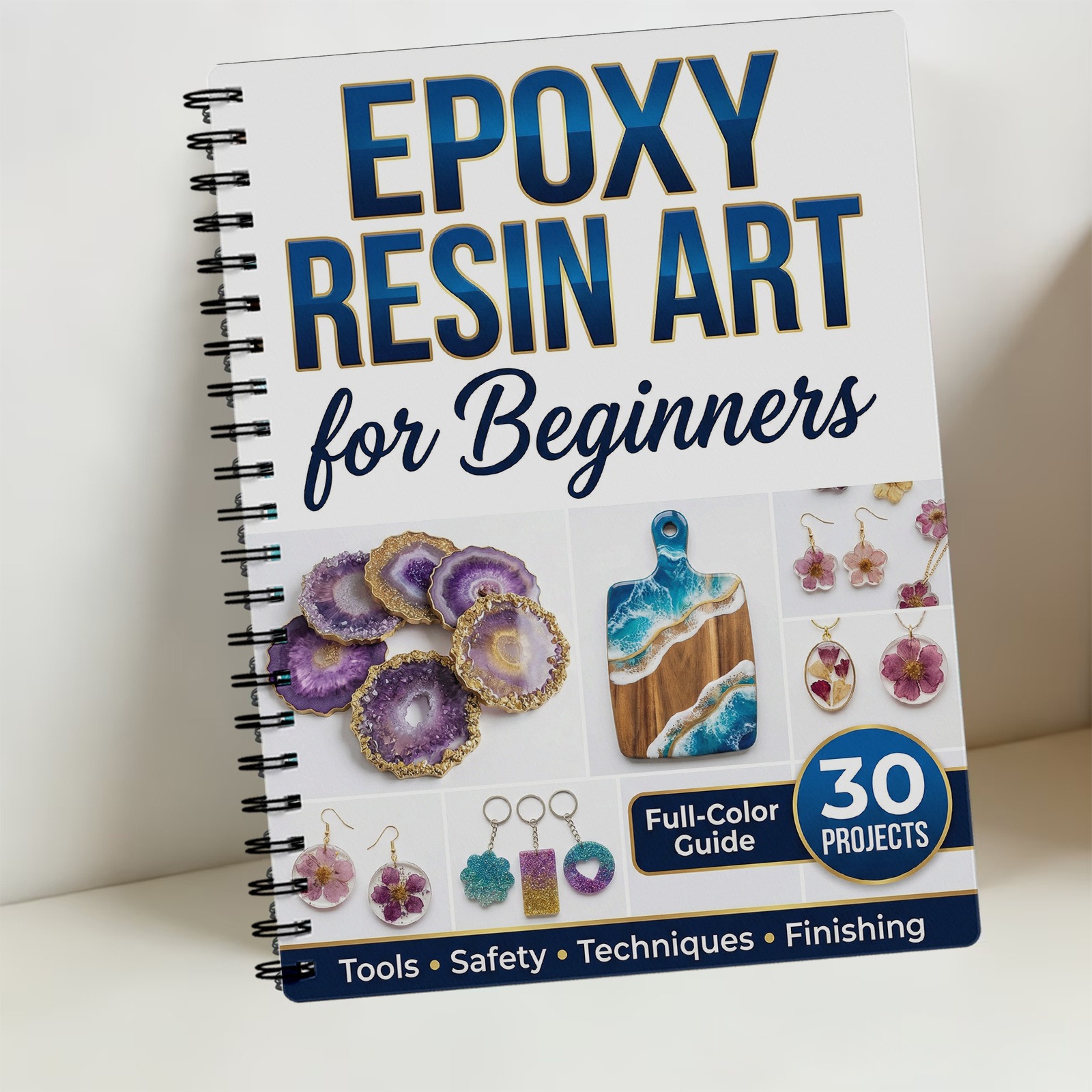 Epoxy Resin Art Book Guide Lea - Resin Craft For Beginners 评论和价格