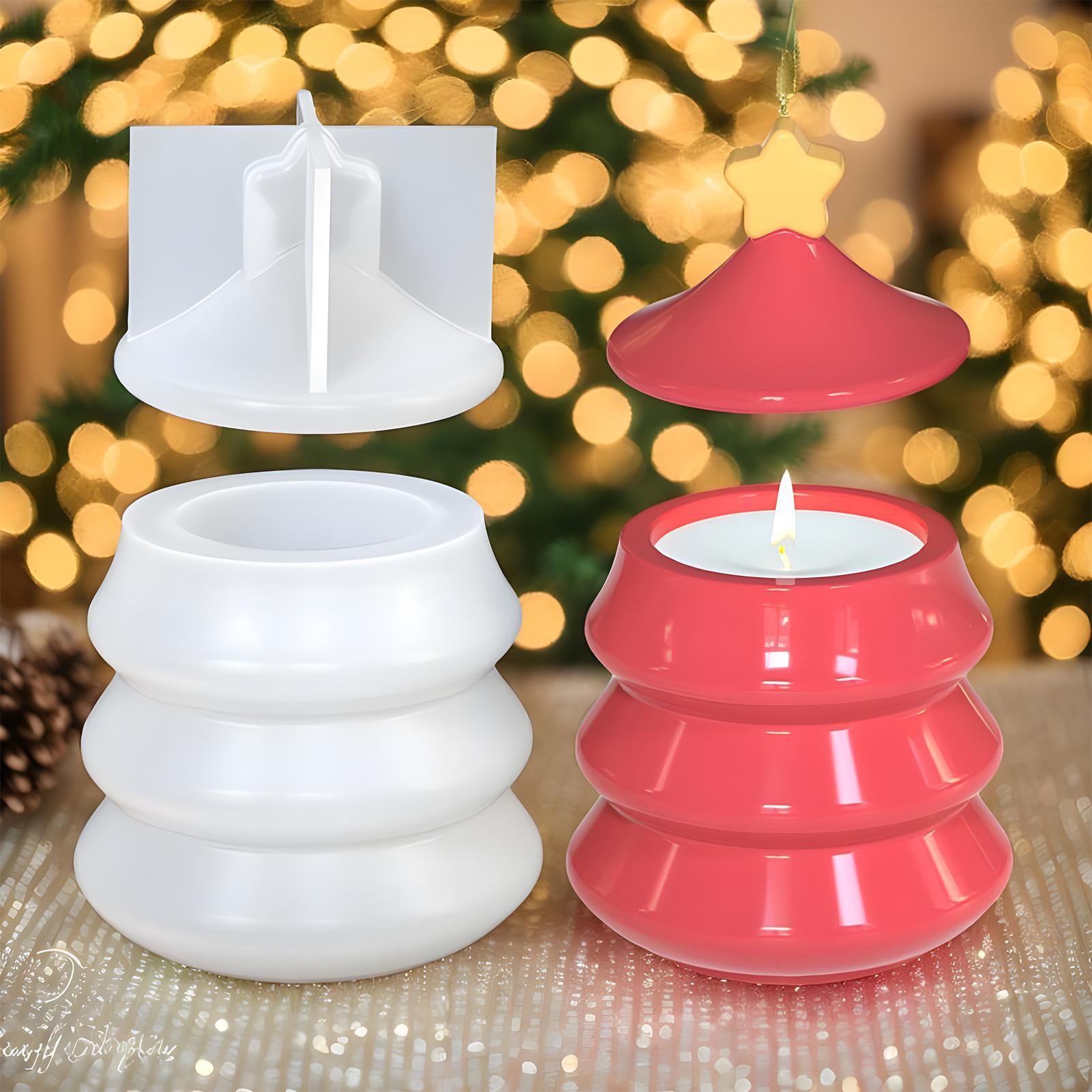 Christmas Tree Jar Mold DIY Si - Resin Craft Workshop 评论和价格