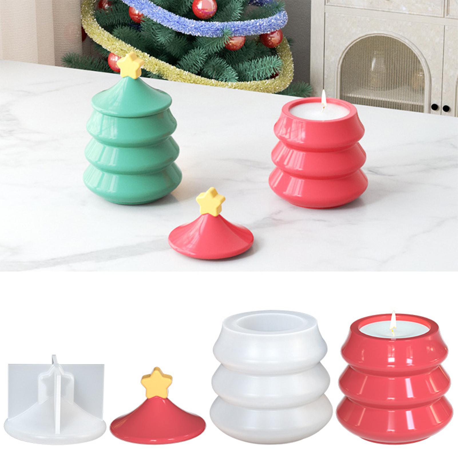 Christmas Tree Jar Mold DIY Si - Resin Craft Workshop 评论和价格