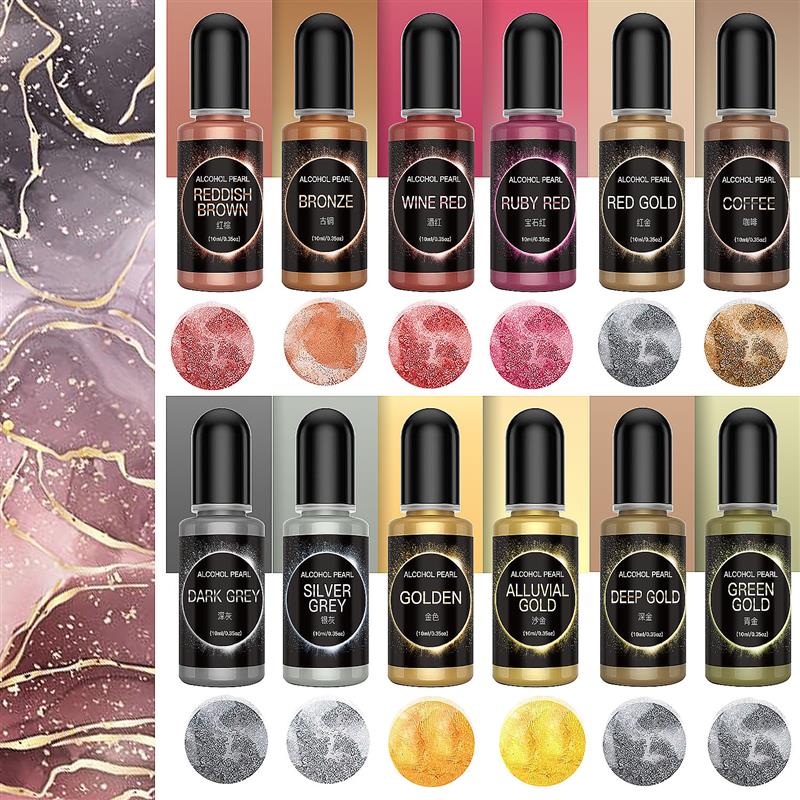 10ml Epoxy Resin Pigment Liqui - Resin Dye Alcohol 评论和价格