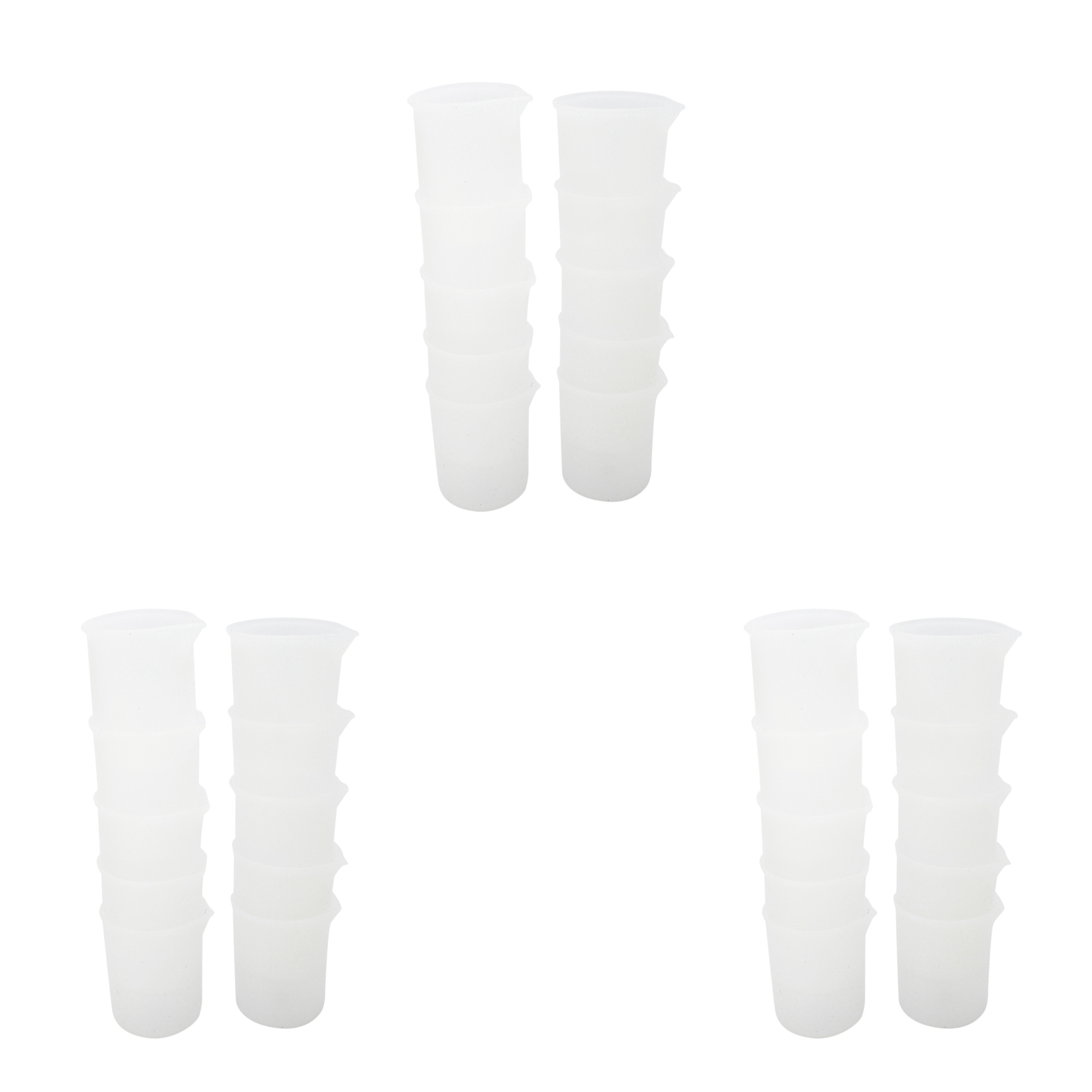 HLZS-30Pcs Silicone Measuring  - Mixing Cup Silicone 评论和价格