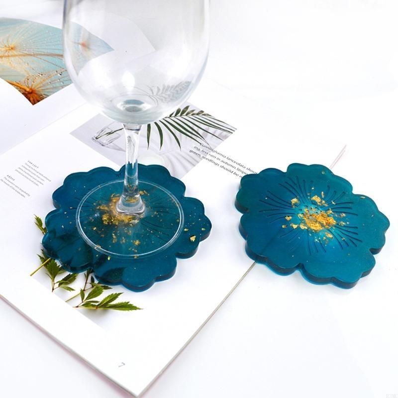 R3MC 2Pcs DIY Flower Silicone  - Geode Mold Silicone 评论和价格
