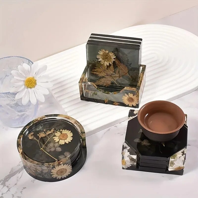 Coaster Resin Molds Set Includ - Serving Tray Mold 评论和价格