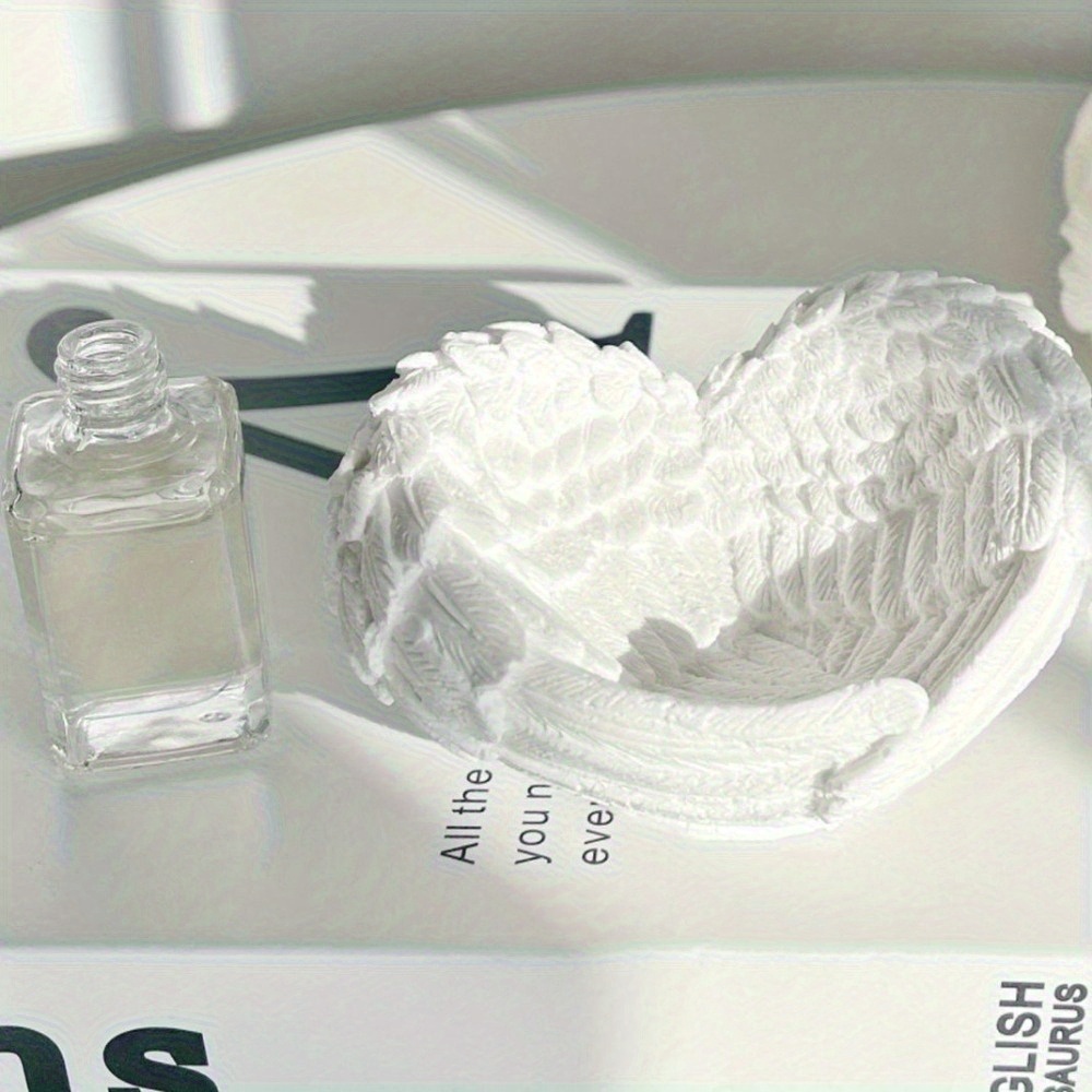 1pc Angel Wing Heart Silicone  - Resin Craft Ideas 评论和价格