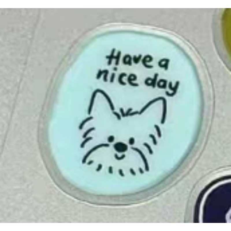 Cute Cartoon Cat Dog 3D Transp - Resin Craft Material 评论和价格