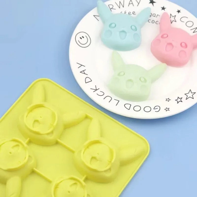 New Pikachu Silicone Chocolate - Silicone Mold Tray 评论和价格