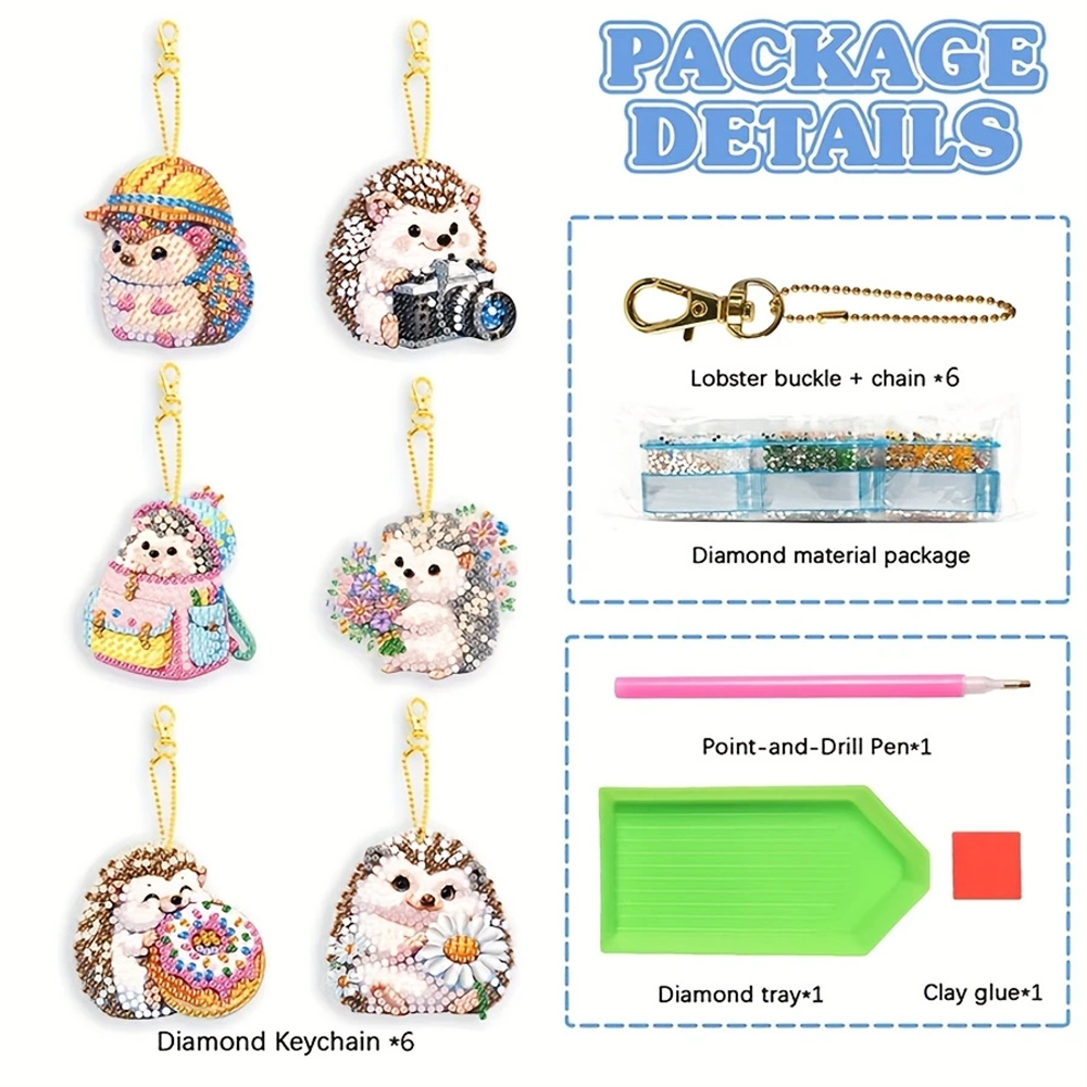 DIY Diamond Painting Keychains - Resin Craft For Beginners 评论和价格