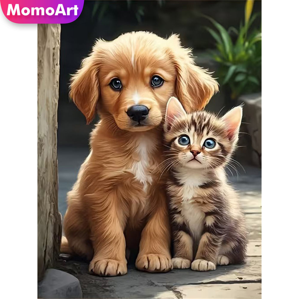Momoart Diamond Embroidery Dog - Resin Craft For Beginners 评论和价格