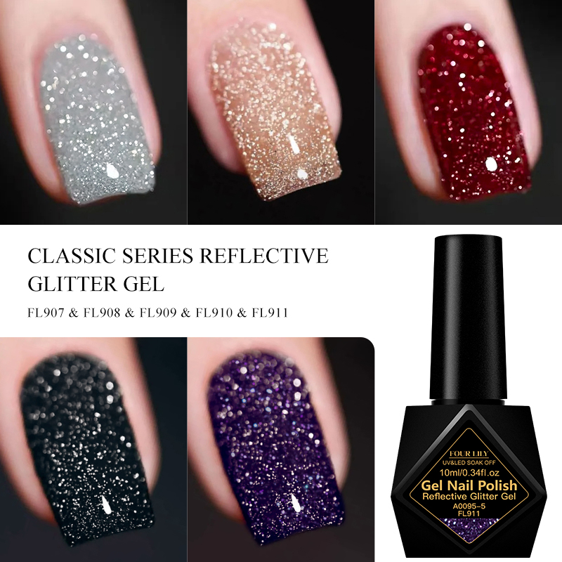 2pcs/set 10ml Reflective Glitt - Resin Glitter Pack 评论和价格