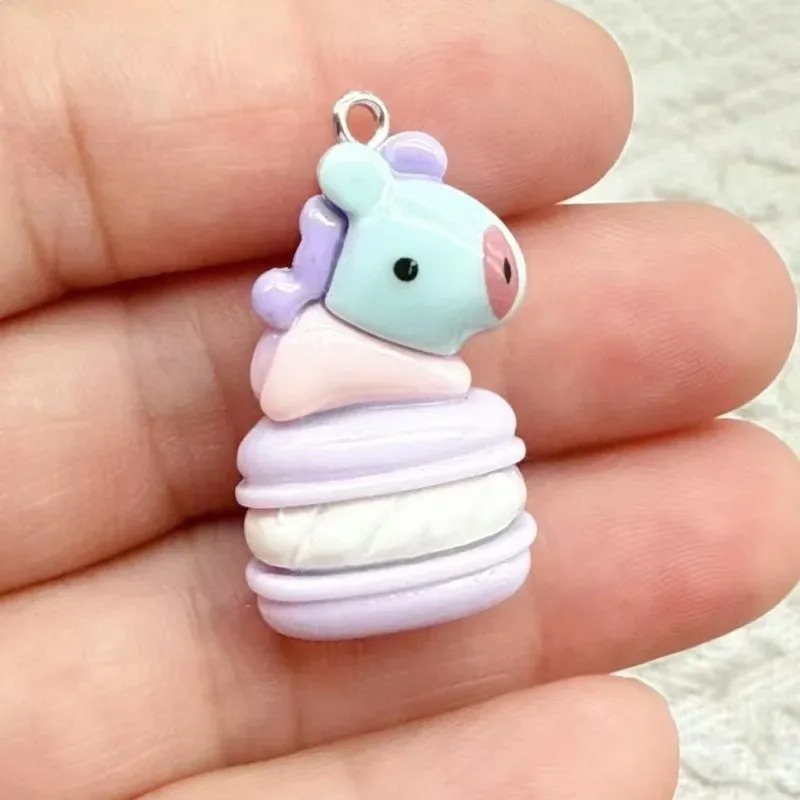 10pcs Mixed Cartoon Resin Char - Resin Craft Material 评论和价格