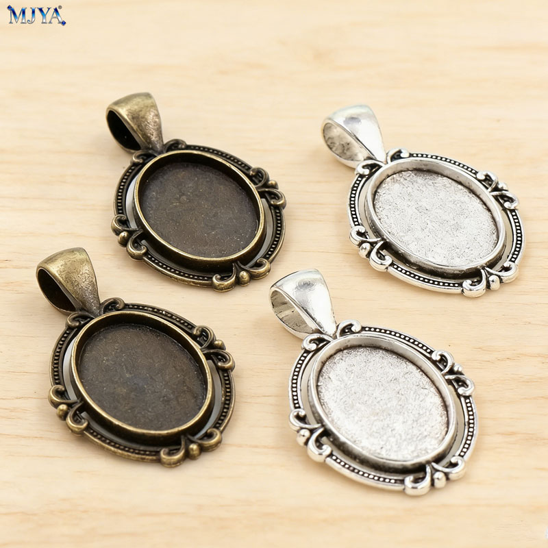 MJYA 10pcs Vintage Pendant Set - Resin Jewelry Kit 评论和价格