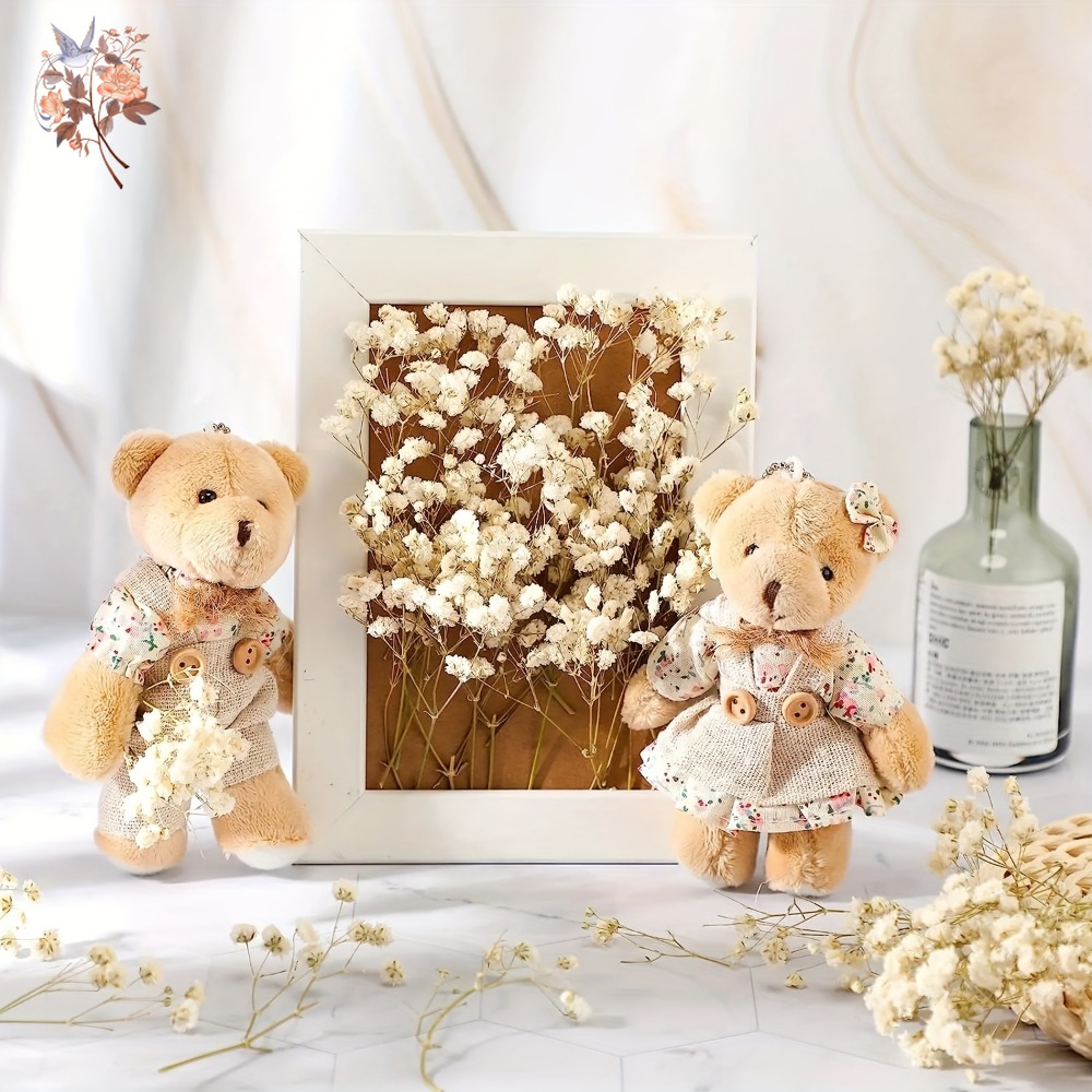 100pcs Mini Dried Baby's Breat - Resin Craft Ideas 评论和价格